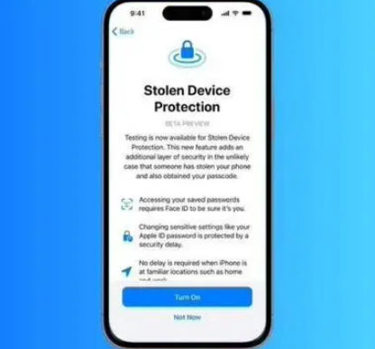 嘉峪关苹果授权维修店分享被盗设备保护功能开启方法