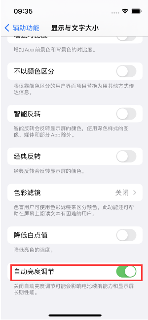 嘉峪关苹果15维修店分享iPhone 15 Pro系列屏幕亮度 