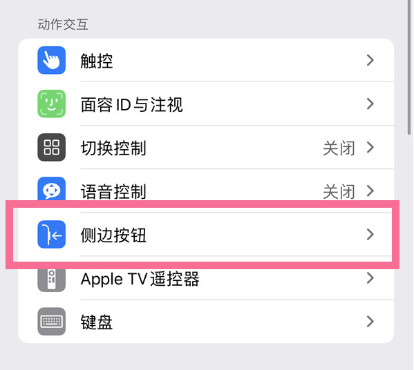 嘉峪关苹果14维修店分享iPhone14 Plus侧键双击下载功能关闭方法 